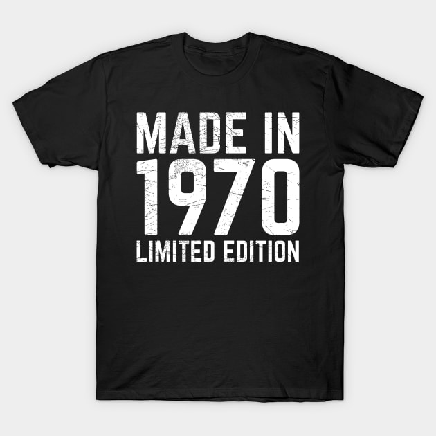 Made in 1970 T-Shirt by Mila46